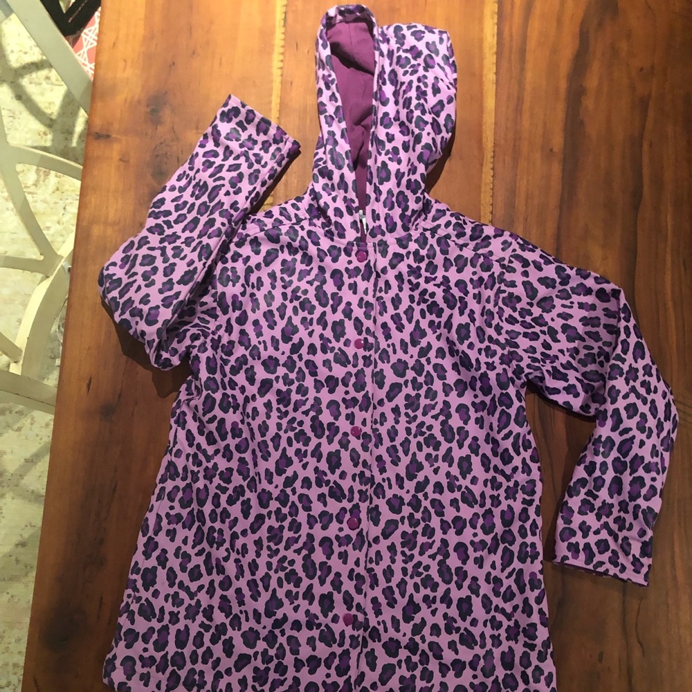 Cheetah Print Raincoat ☔️